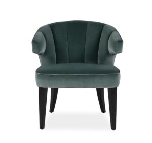 Claremore Deep Teal Velvet Dining Chair