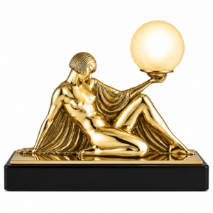 Rèverie Brass Sculpture Lamp