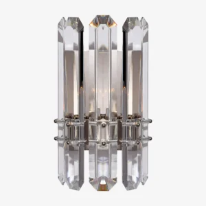 Fontelle Crystal Nickel Wall Light