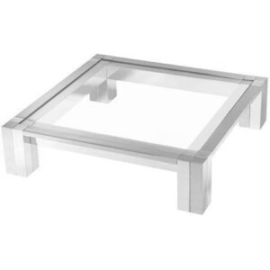 Milano Nickel Chrome Coffee Table 120cm