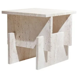 Villa Light Travertine Sidetable