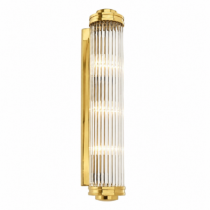 Regency Glass Brass Wall Light