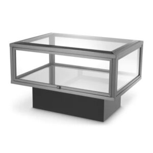 Toronto Brushed Nickel Display Sidetable