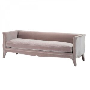 Juliet Dusty Pink Velvet Sofa