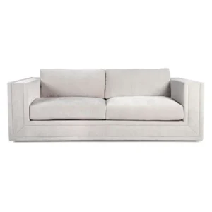 Menorca Stone Velvet Sofa 244cm