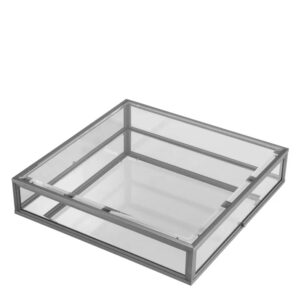 Toronto Brushed Nickel Display Coffee Table