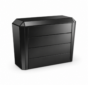 Visage Black Mirror Dressing Cabinet