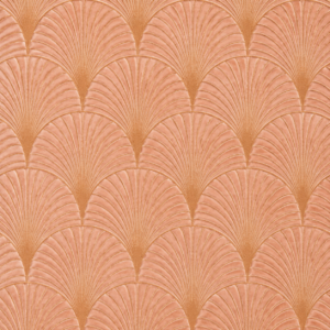 Parloude Peach Velvet Wall Covering 140cm
