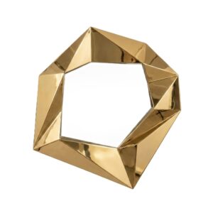 Brassiere Brass Wall Mirror