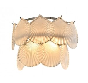 Venus Frosted Glass Nickel Wall Light