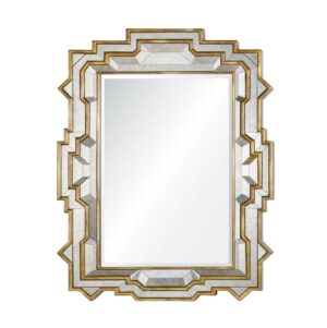 Gilded Brass Antique Mirror