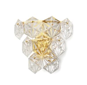Tiffany Crystal Gold Wall Lamp