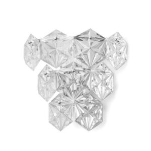 Tiffany Crystal Chrome Wall Lamp