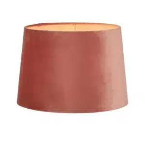 Regency Velvet Drum Lamp Shade Large Rose Pink