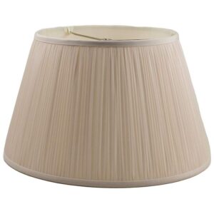 Roche Beige Silk Brass Lamp Shade