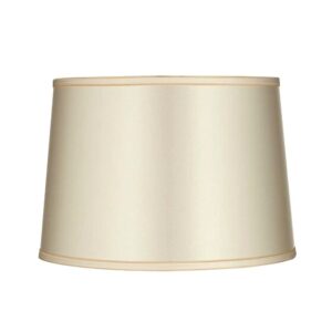 Imperial Cream Satin Gold Lamp Shade