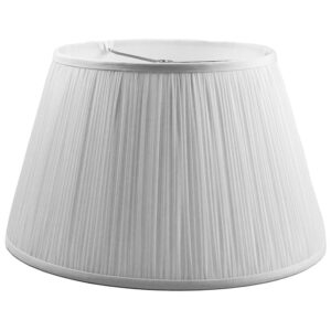 Roche White Silk Brass Lamp Shade