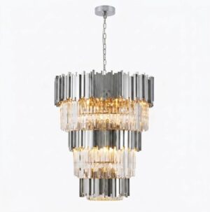 Waterford Crystal Nickel Chandelier
