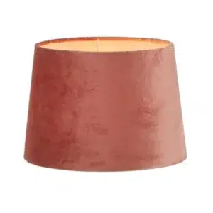 Regency Velvet Drum Lamp Shade Small Rose Pink