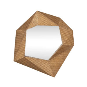 Brassiere Antique Brass Wall Mirror