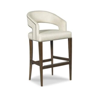 Lexington Cream Linen Ash Counter Stool