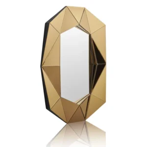 Prisma Gold Wall Mirror 110cm