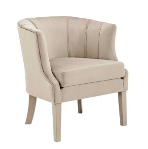 Turino Beige Velvet Dining Chair