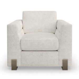 Pavone Oatmeal Linen Gold Sofa