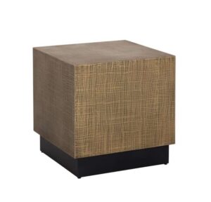 Nassau Antique Brass Sidetable