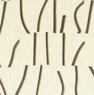 Bejuco Cream Linen Fabric