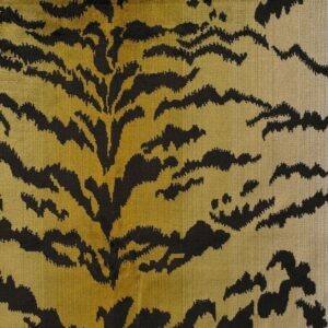 Tiger Caramel Jacquard Velvet