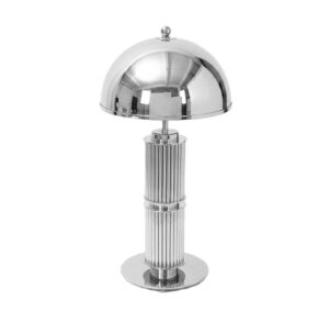 Castro Chrome Table Lamp with Chrome Shade