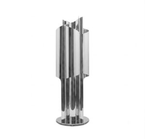 Cyrus Nickel Lamp with Nickel Shade