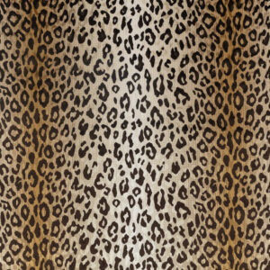 Leopard Tan Ombre Velvet