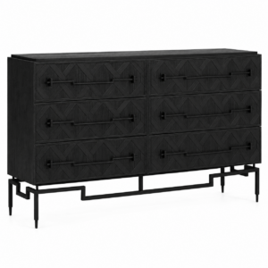 Parquet Black Ash Dressing Cabinet