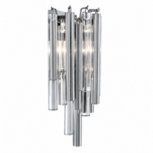 Jewel Crystal Chrome Wall Light