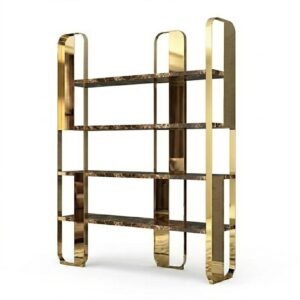 Campaign Emperador Marble Gold Etagere