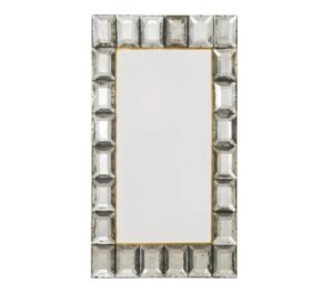 Belleview Glass Brass Mirror