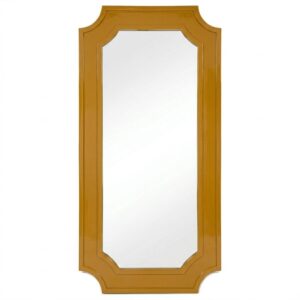 Orient Mustard Lacquer Floor Mirror 200cm