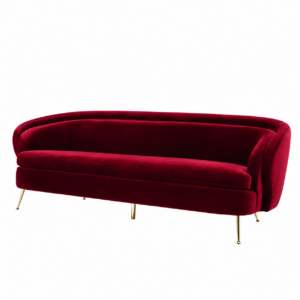 Oroton Rouge Brass Sofa 220cm