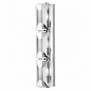 Harlow Crystal Chrome Wall Light