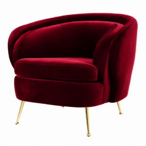 Oroton Rouge Brass Chair