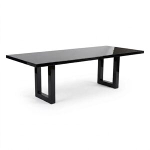 Contempo Black Lacquer Dining Table