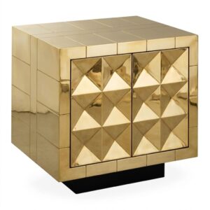 Vertigo Brass Small Cabinet