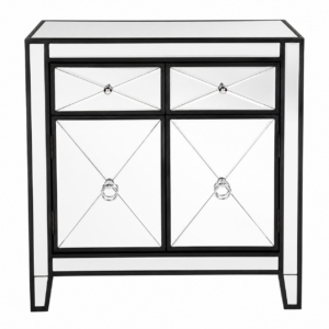 Apollo Mirror Black Cabinet