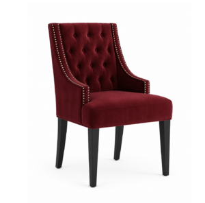Skyler Ruby Velvet Dining Chair