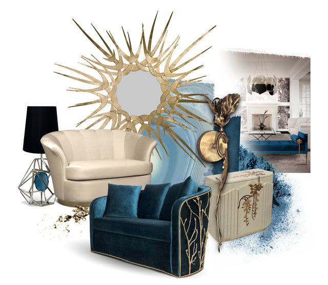 Designer Furniture and Hand Crafted Home Decor Mood Board